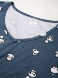 Pandatoons Insignia Blue Sleepshirt