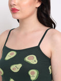 Slumber Jill Avo-Cuddle Green Pyjama set